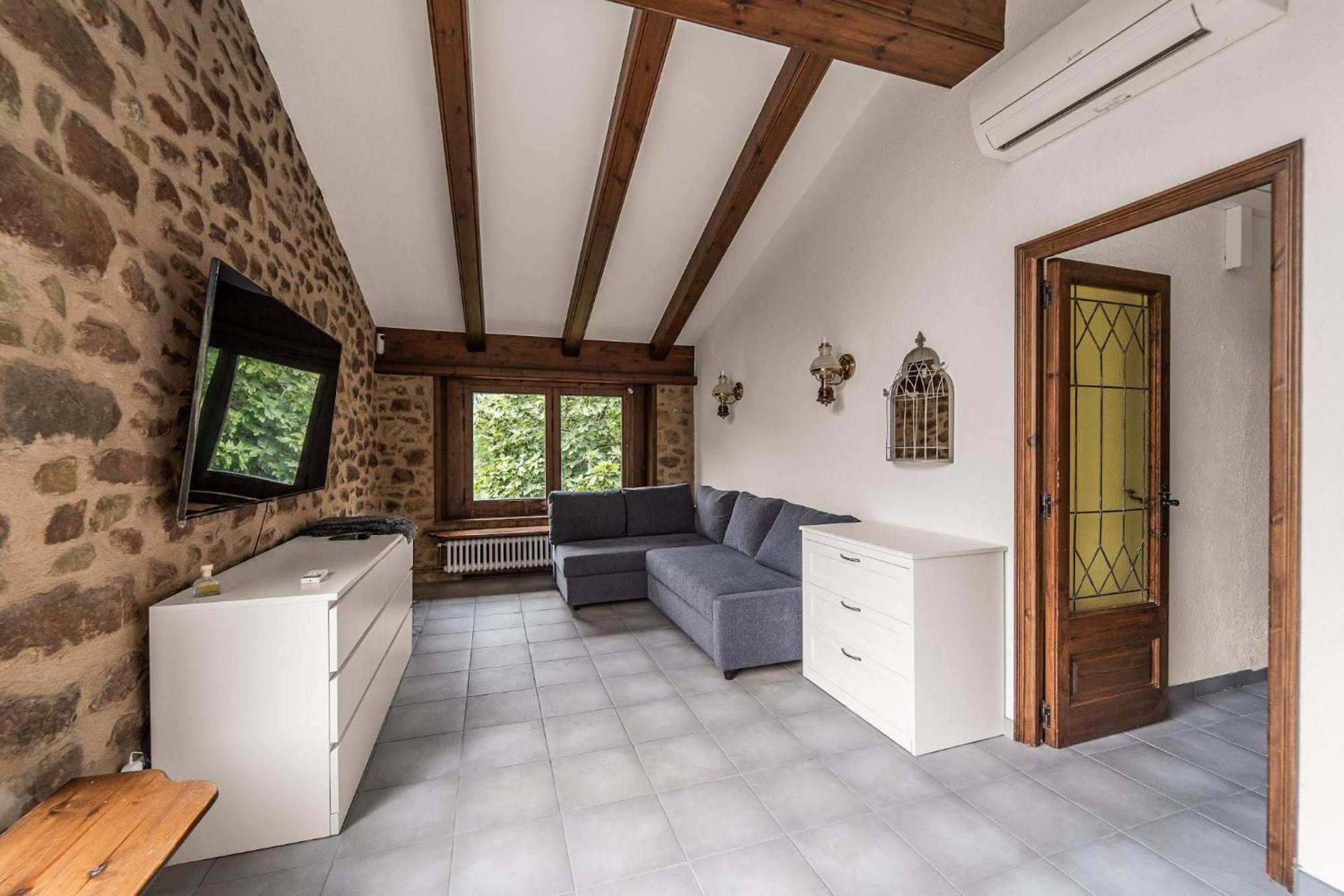 Castell In Girona Villa Sant Miquel de Campmajor ภายนอก รูปภาพ
