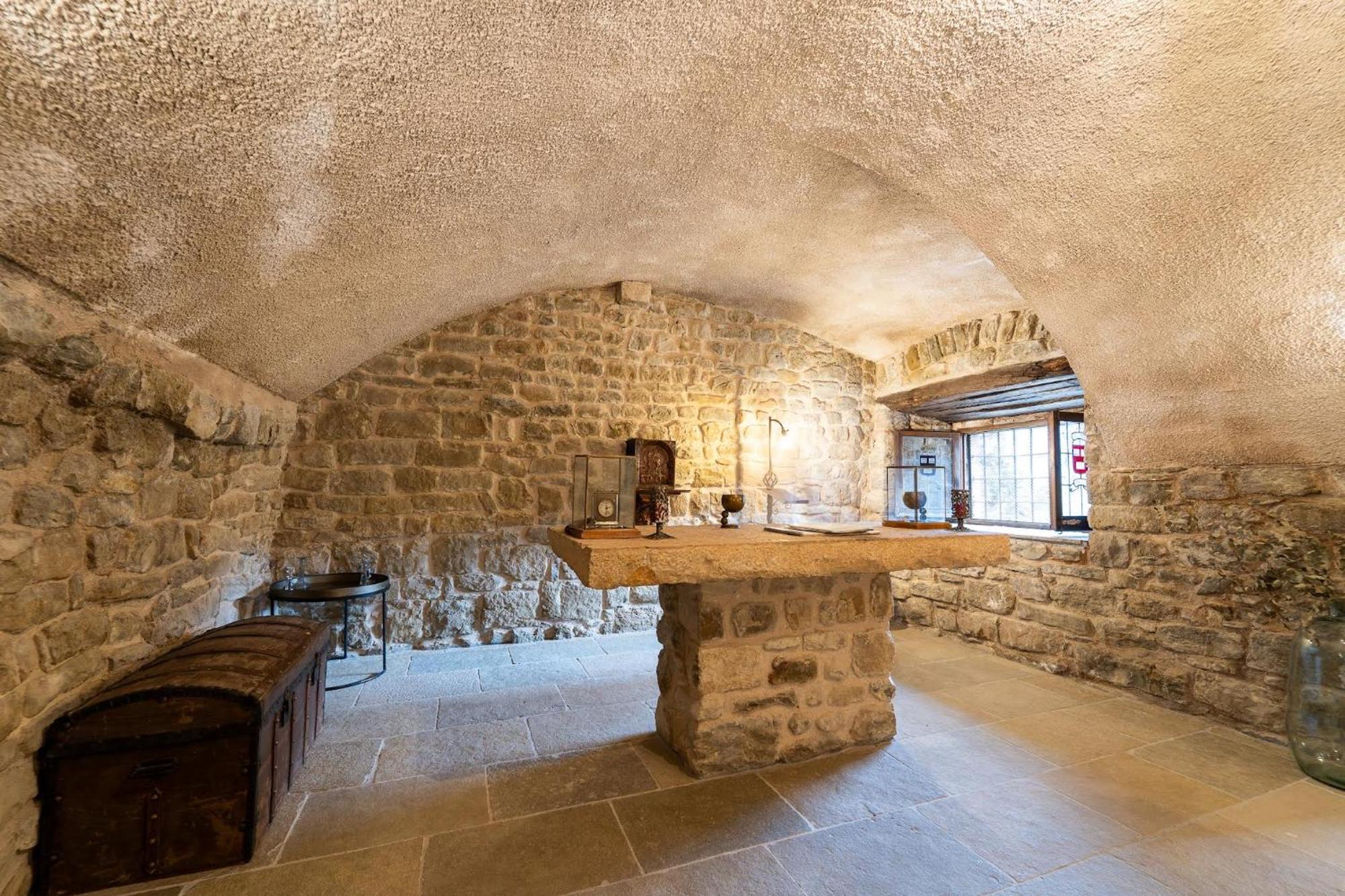 Castell In Girona Villa Sant Miquel de Campmajor ภายนอก รูปภาพ