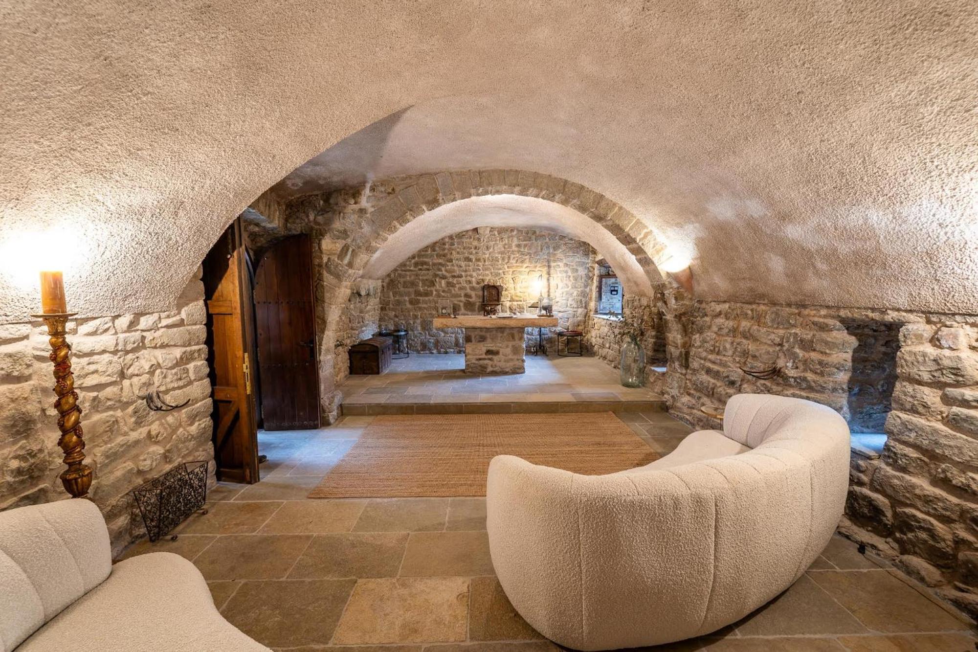 Castell In Girona Villa Sant Miquel de Campmajor ภายนอก รูปภาพ