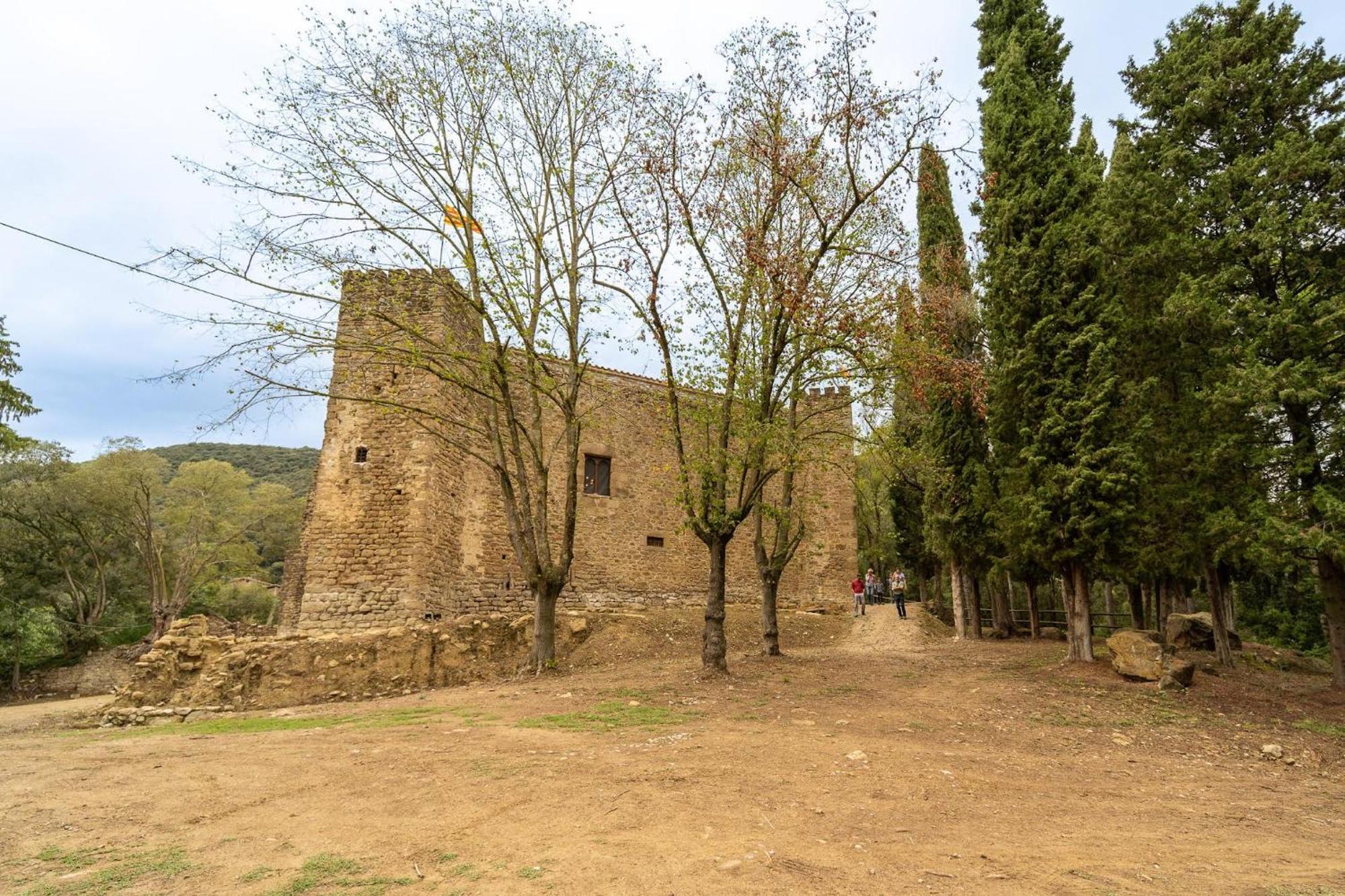 Castell In Girona Villa Sant Miquel de Campmajor ภายนอก รูปภาพ