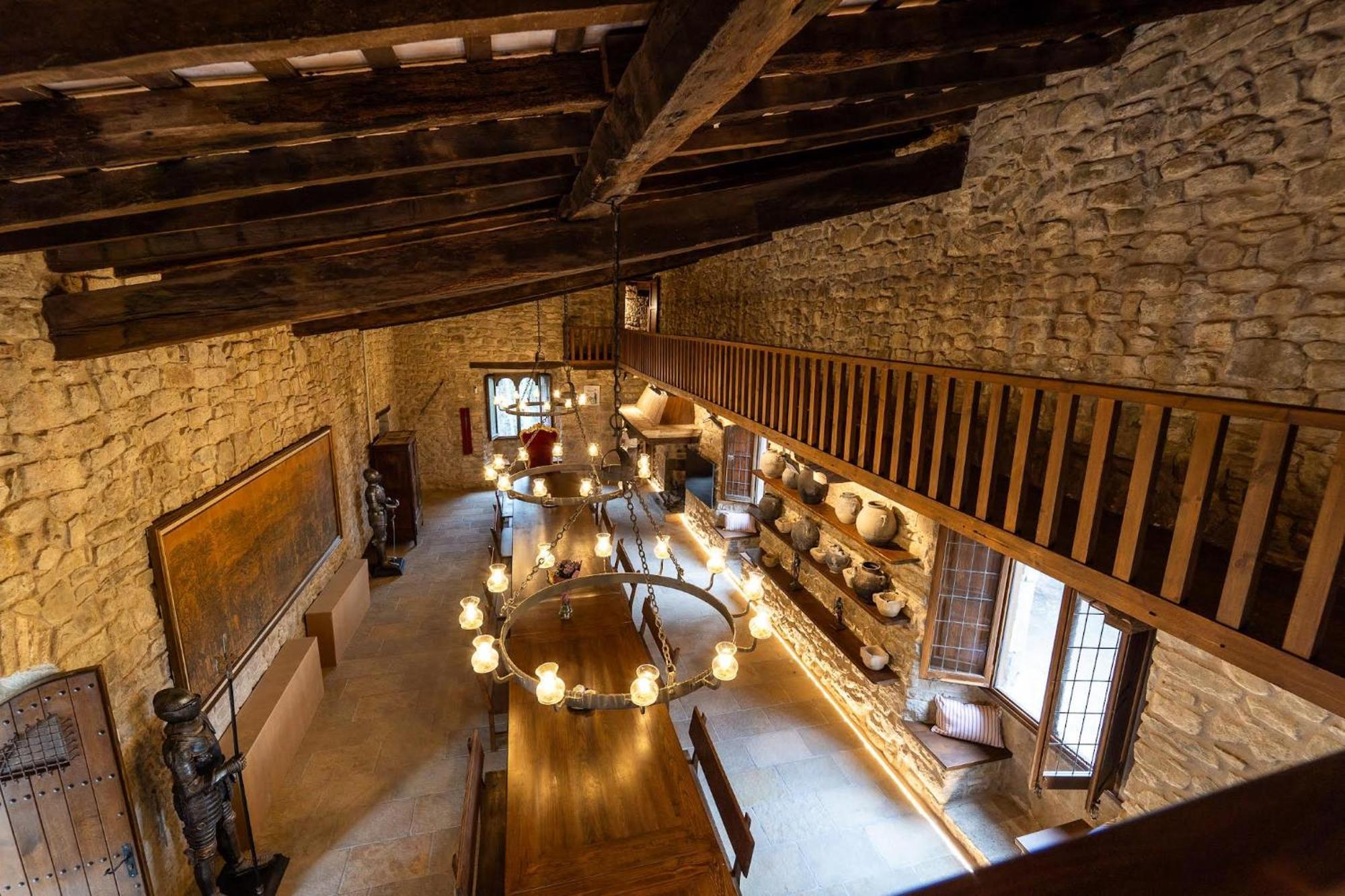 Castell In Girona Villa Sant Miquel de Campmajor ภายนอก รูปภาพ