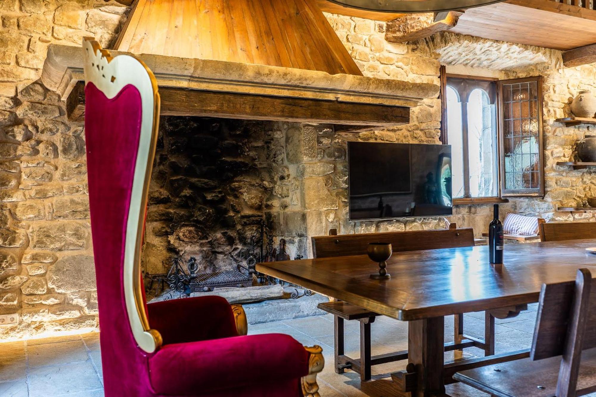 Castell In Girona Villa Sant Miquel de Campmajor ภายนอก รูปภาพ