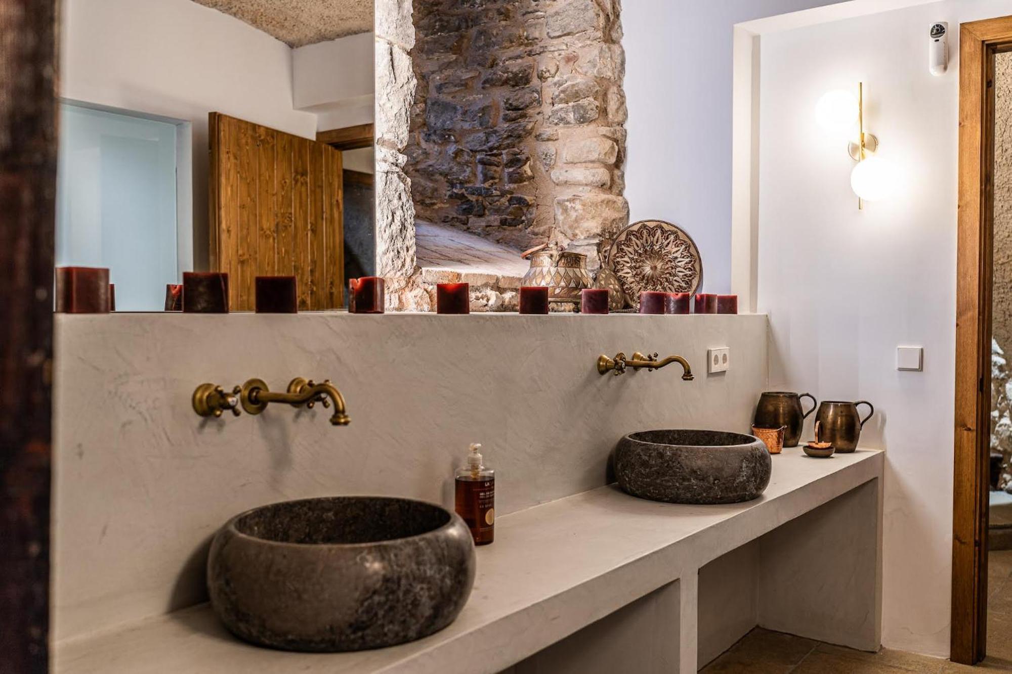 Castell In Girona Villa Sant Miquel de Campmajor ภายนอก รูปภาพ