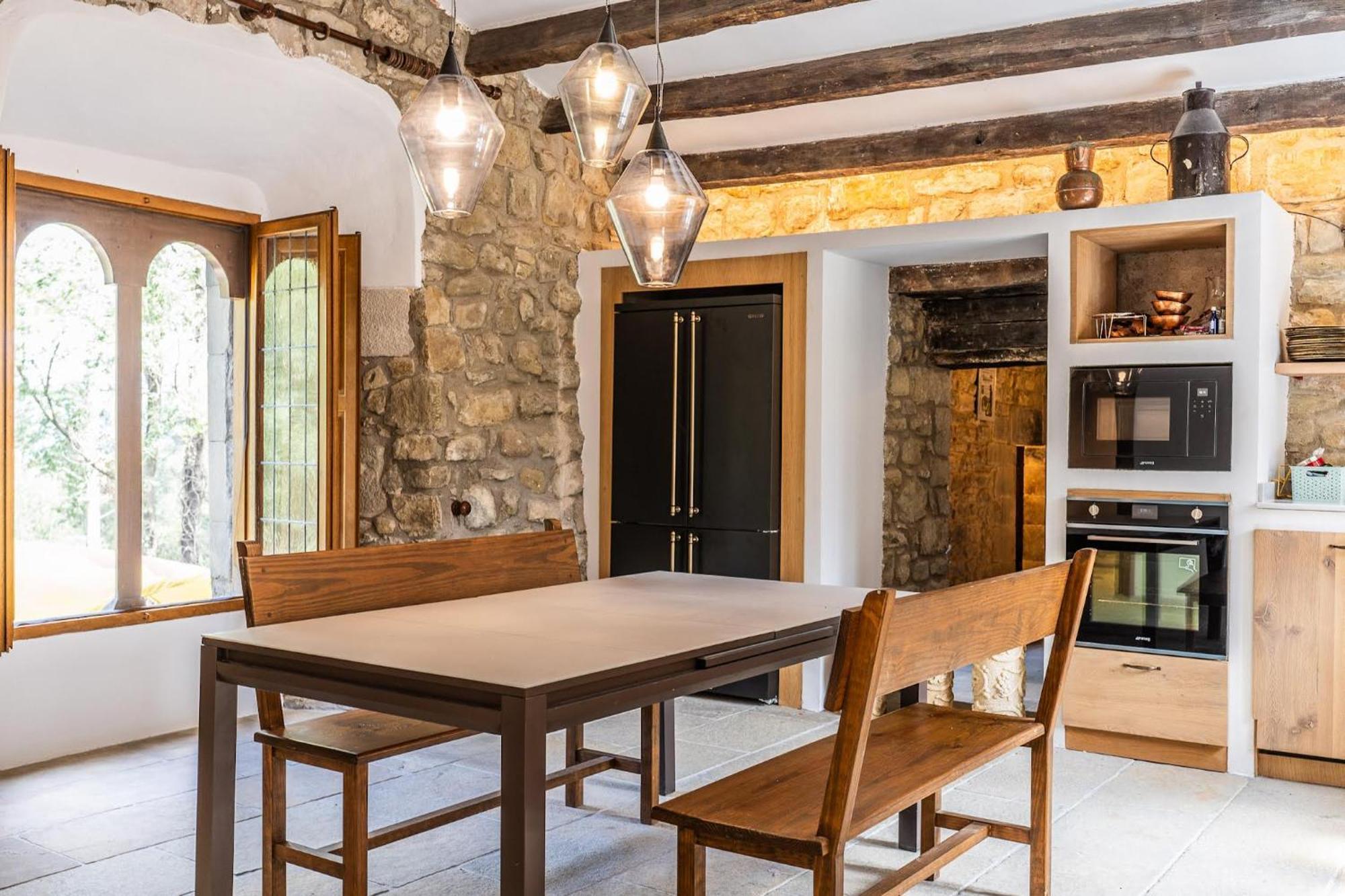 Castell In Girona Villa Sant Miquel de Campmajor ภายนอก รูปภาพ