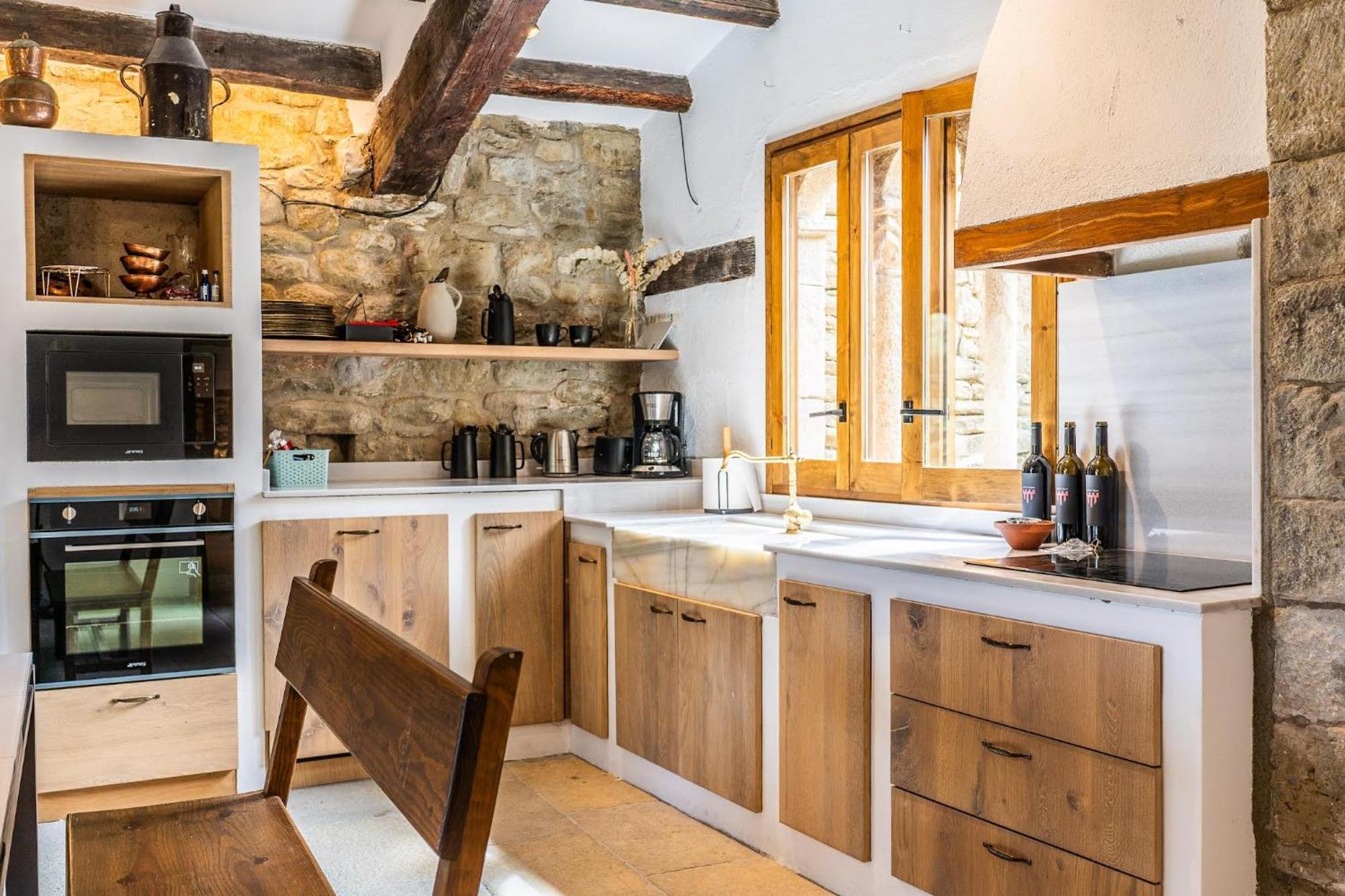Castell In Girona Villa Sant Miquel de Campmajor ภายนอก รูปภาพ