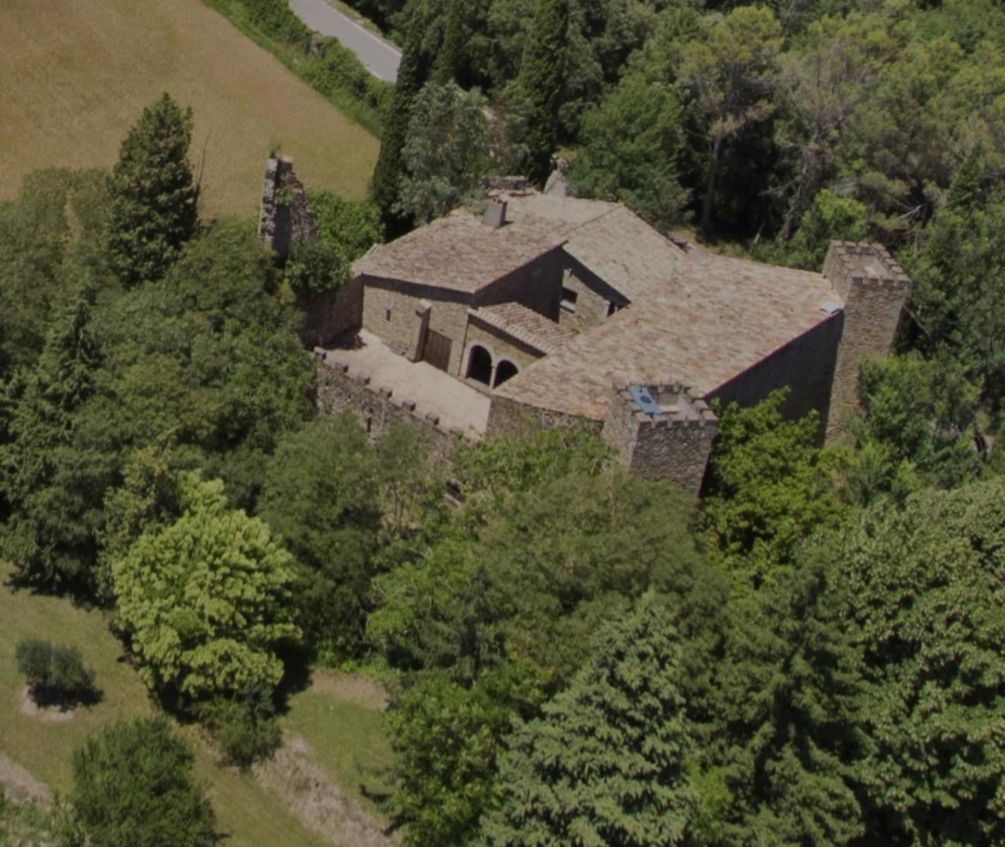 Castell In Girona Villa Sant Miquel de Campmajor ภายนอก รูปภาพ