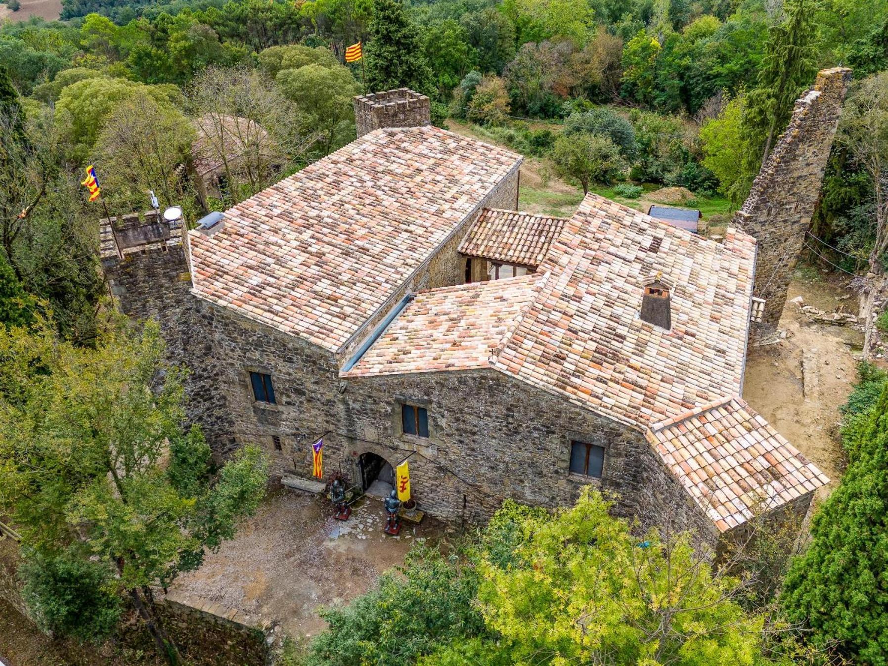Castell In Girona Villa Sant Miquel de Campmajor ภายนอก รูปภาพ
